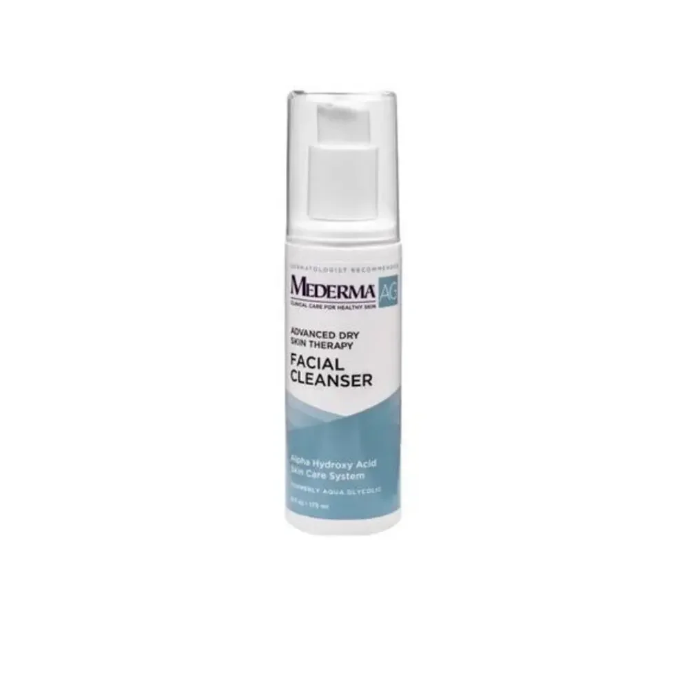 Mederma Advanced Dry Skin Therapy Facial‎ Cleanser Alpha Hydroxy Acid NEW